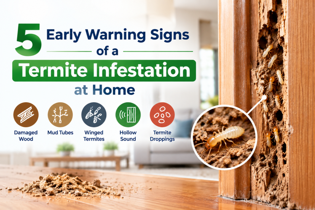 Signs of a Termite Infestation at Home