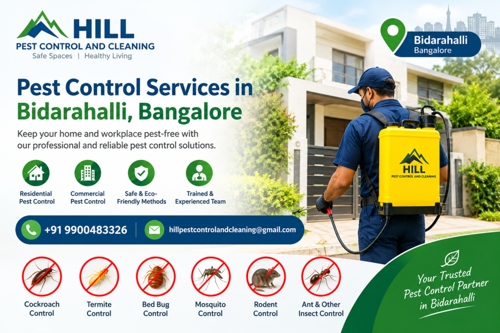 Pest Control Services in Bidarahalli, Bangalore